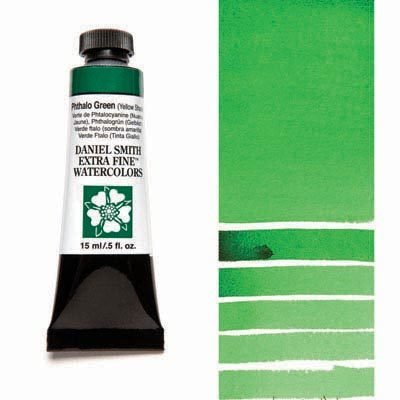 DANIEL SMITH - Phthalo Green YS 15ml Tube - Extra Fine Watercolour