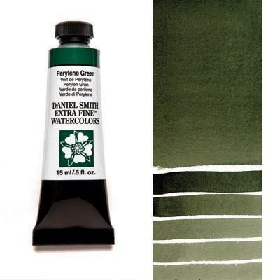 DANIEL SMITH - Perylene Green 15ml Tube - Extra Fine Watercolour