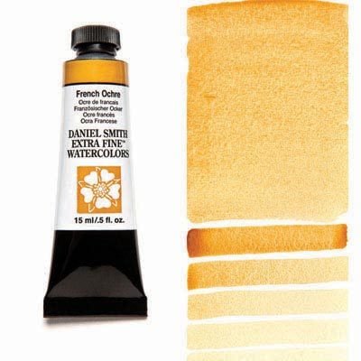 DANIEL SMITH - French Ochre 15ml Tube - Extra Fine Watercolour
