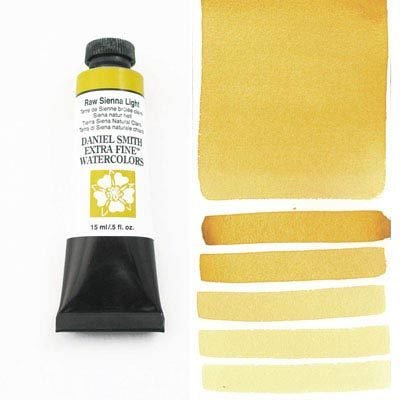DANIEL SMITH - Raw Sienna Light 15ml Tube - Extra Fine Watercolour