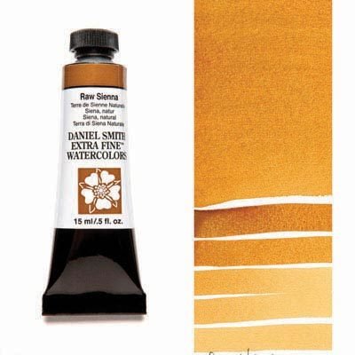 DANIEL SMITH - Raw Sienna 15ml Tube - Extra Fine Watercolour