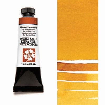 DANIEL SMITH - Quinacridone Gold 15ml Tube - Extra Fine Watercolour