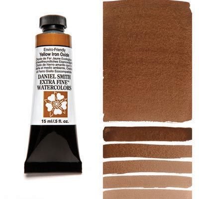DANIEL SMITH - Enviro-Friendly Yellow Iron Oxide 15ml Tube – Extra Fine Watercolour