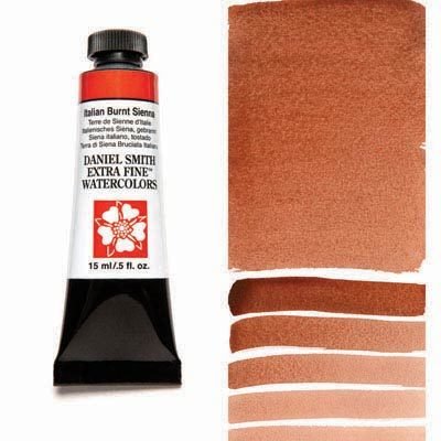 DANIEL SMITH - Italian Burnt Sienna 15ml Tube - Extra Fine Watercolour