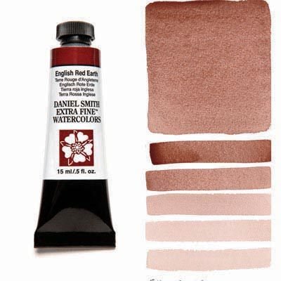 DANIEL SMITH - English Red Earth 15ml Tube - Extra Fine Watercolour