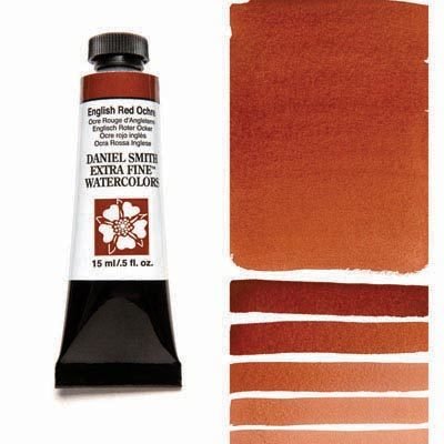 DANIEL SMITH - English Red Ochre 15ml Tube - Extra Fine Watercolour