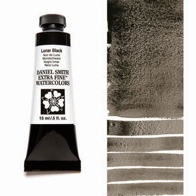 DANIEL SMITH - Lunar Black 15ml Tube – Extra Fine Watercolour