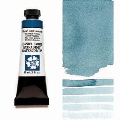 DANIEL SMITH - Mayan Blue Genuine 15ml Tube - Extra Fine Watercolour