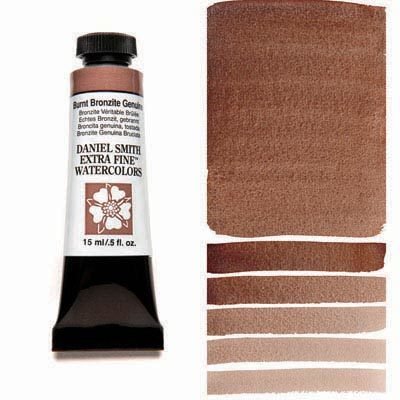 DANIEL SMITH - Burnt Bronzite Genuine 15ml Tube - Extra Fine Watercolour