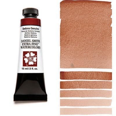 DANIEL SMITH - Sedona Genuine (Natural Iron Oxide) 15ml Tube - Extra Fine Watercolour