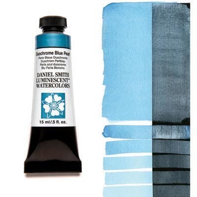 DANIEL SMITH - Duochrome Blue Pearl 15ml Tube - Luminescent Watercolour