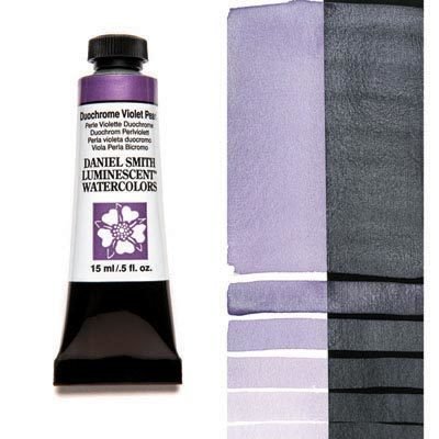 DANIEL SMITH - Duochrome Violet Pearl 15ml Tube –Luminescent Watercolour