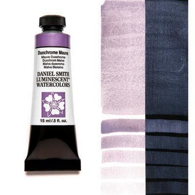 DANIEL SMITH - Duochrome Mauve 15ml Tube - Luminescent Watercolour