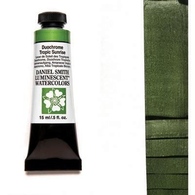 DANIEL SMITH - Duochrome Tropic Sunrise 15ml Tube - Luminescent Watercolour
