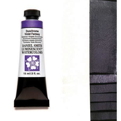 DANIEL SMITH - Duochrome Violet Fantasy 15ml Tube - Luminescent Watercolour