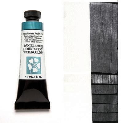 DANIEL SMITH - Duochrome Arctic Fire 15ml Tube - Luminescent Watercolour