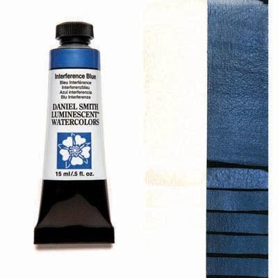 DANIEL SMITH - Interference  Blue 15ml Tube - Luminescent Watercolour