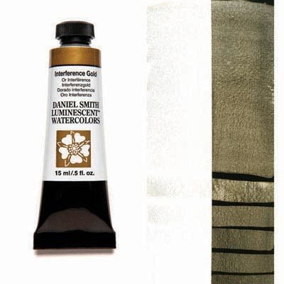 DANIEL SMITH - Interference Gold 15ml Tube - Luminescent Watercolour