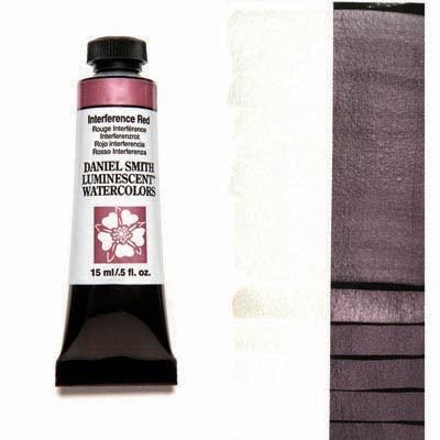 DANIEL SMITH - Interference Red 15ml Tube - Luminescent Watercolour
