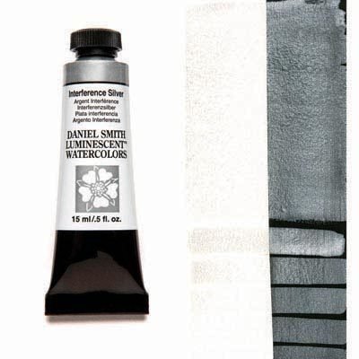 DANIEL SMITH - Interference Silver 15ml Tube - Luminescent Watercolour