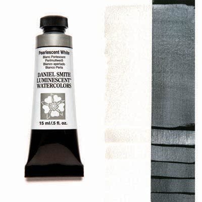DANIEL SMITH - Pearlescent White 15ml Tube - Luminescent Watercolour