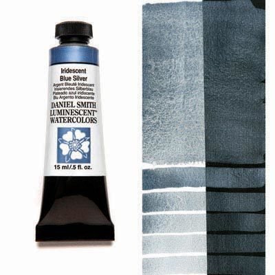 DANIEL SMITH - Iridescent Blue Silver 15ml Tube - Luminescent Watercolour
