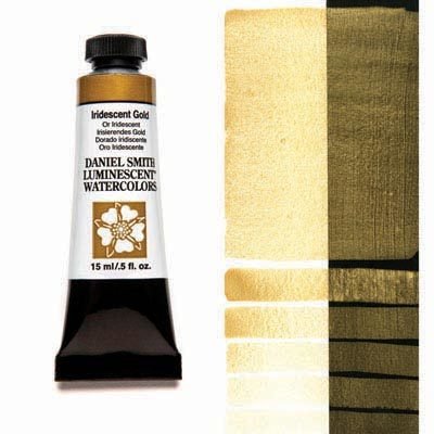 DANIEL SMITH - Iridescent Gold 15ml Tube - Luminescent Watercolour