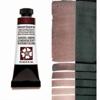 DANIEL SMITH - Iridescent Scarab Red 15ml Tube - Luminescent Watercolour