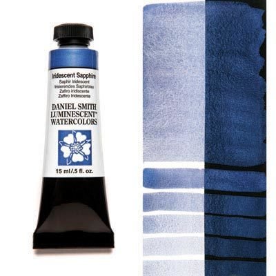 DANIEL SMITH - Iridescent Sapphire 15ml Tube - Luminescent Watercolour