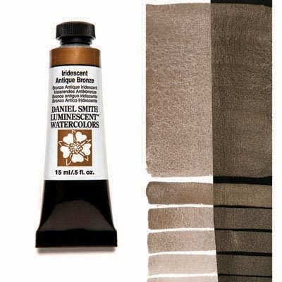 DANIEL SMITH - Iridescent Antique Bronze 15ml Tube - Luminescent Watercolour