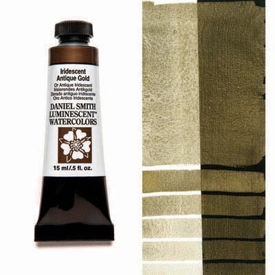 DANIEL SMITH - Iridescent Antique Gold 15ml Tube - Luminescent Watercolour