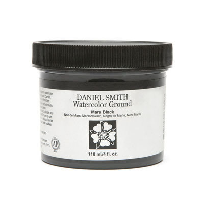 DANIEL SMITH - Watercolour Ground Mars Black 4oz
