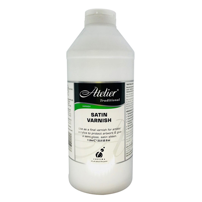 Atelier Satin Varnish 1 Litre
