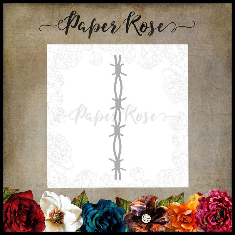 Paper Rose Die - Barbed Wire Chunky