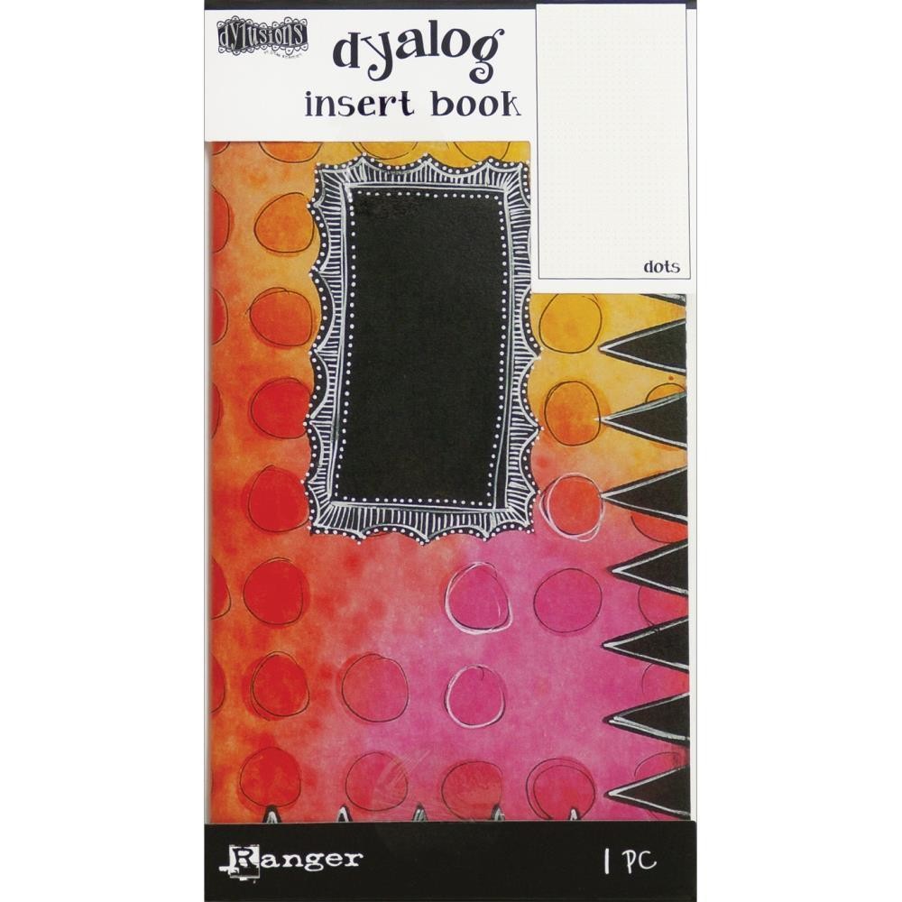 Dyan Reaveley&#39;s Dylusions Dyalog Insert Books - Dots #2