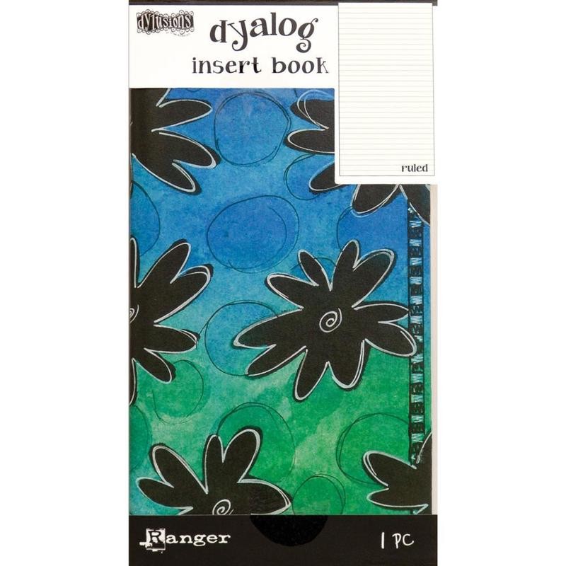 Dyan Reaveley&#39;s Dylusions Dyalog Insert Books - Ruled #2