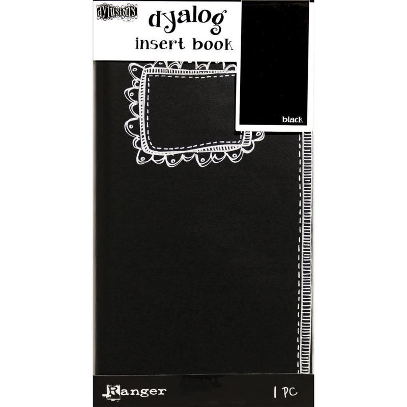 Dyan Reaveley&#39;s Dylusions Dyalog Insert Books - Black #2