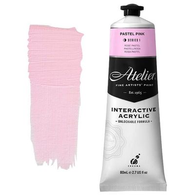 Atelier Interactive Artists Acrylic - Pastel Pink - 80ml