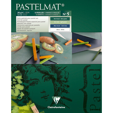 Clairefontaine - PASTELMAT Paper Pad - 360gsm - No.5 - 24x30cm