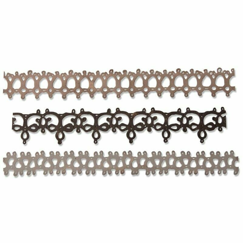 Sizzix Thinlits Dies By Tim Holtz 4/Pkg - Crochet 2