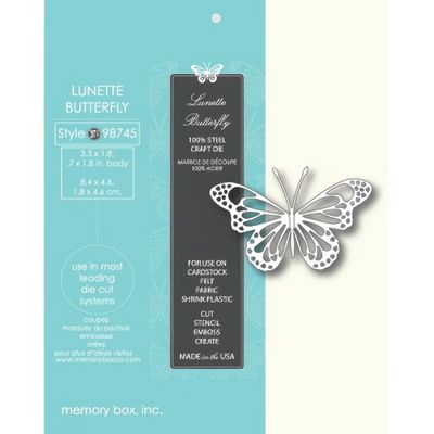 Memory Box Die  - Lunette Butterfly