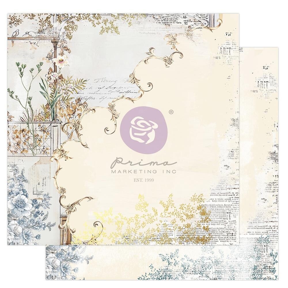 Prima Marketing - The Plant Collection -12"x12" Double-Sided Paper  - Messages from Plants