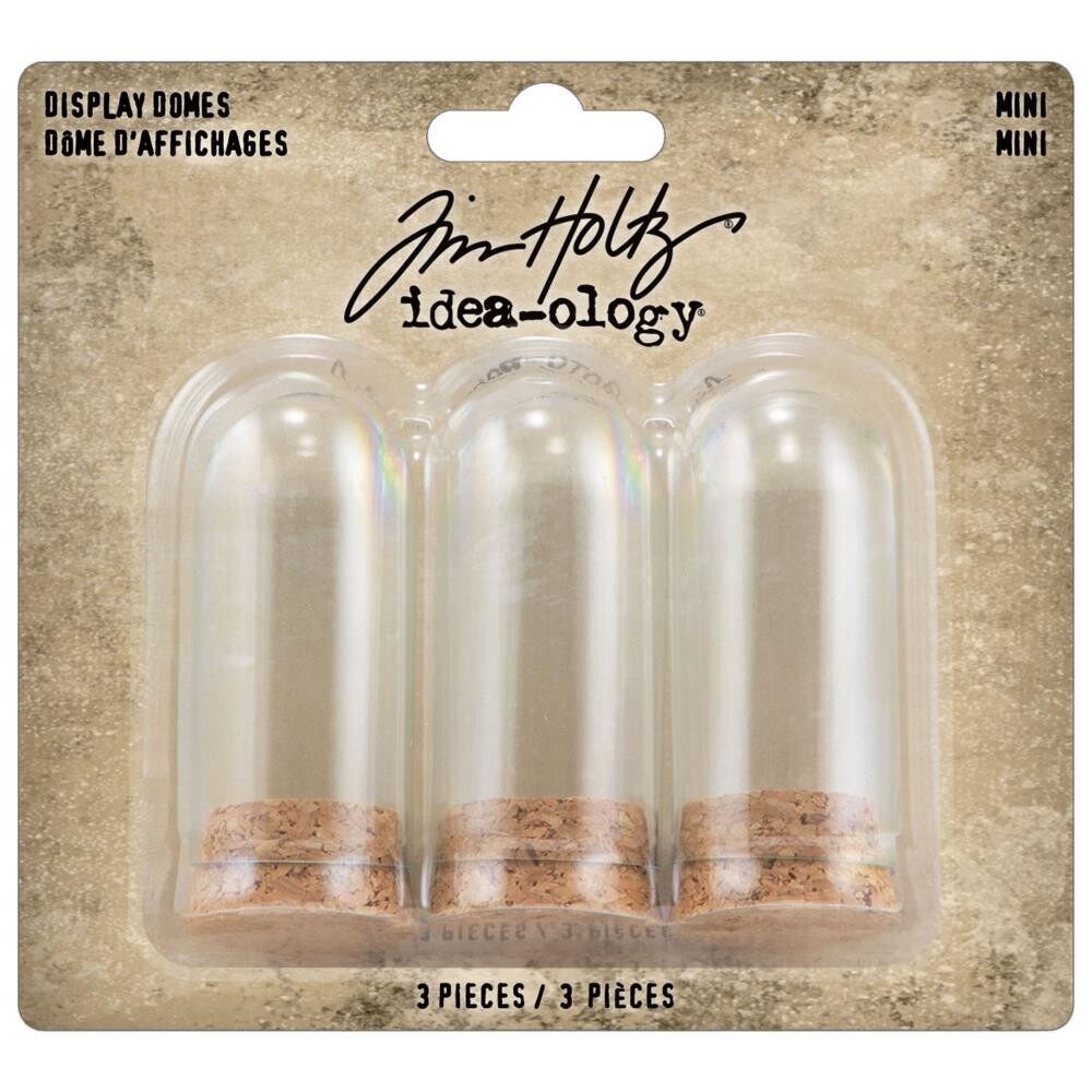 Tim Holtz - Idea-ology - Halloween 2023 - Mini Display Domes