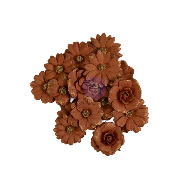 Prima Marketing - Nature Academia - Paper Flowers - Enchanted