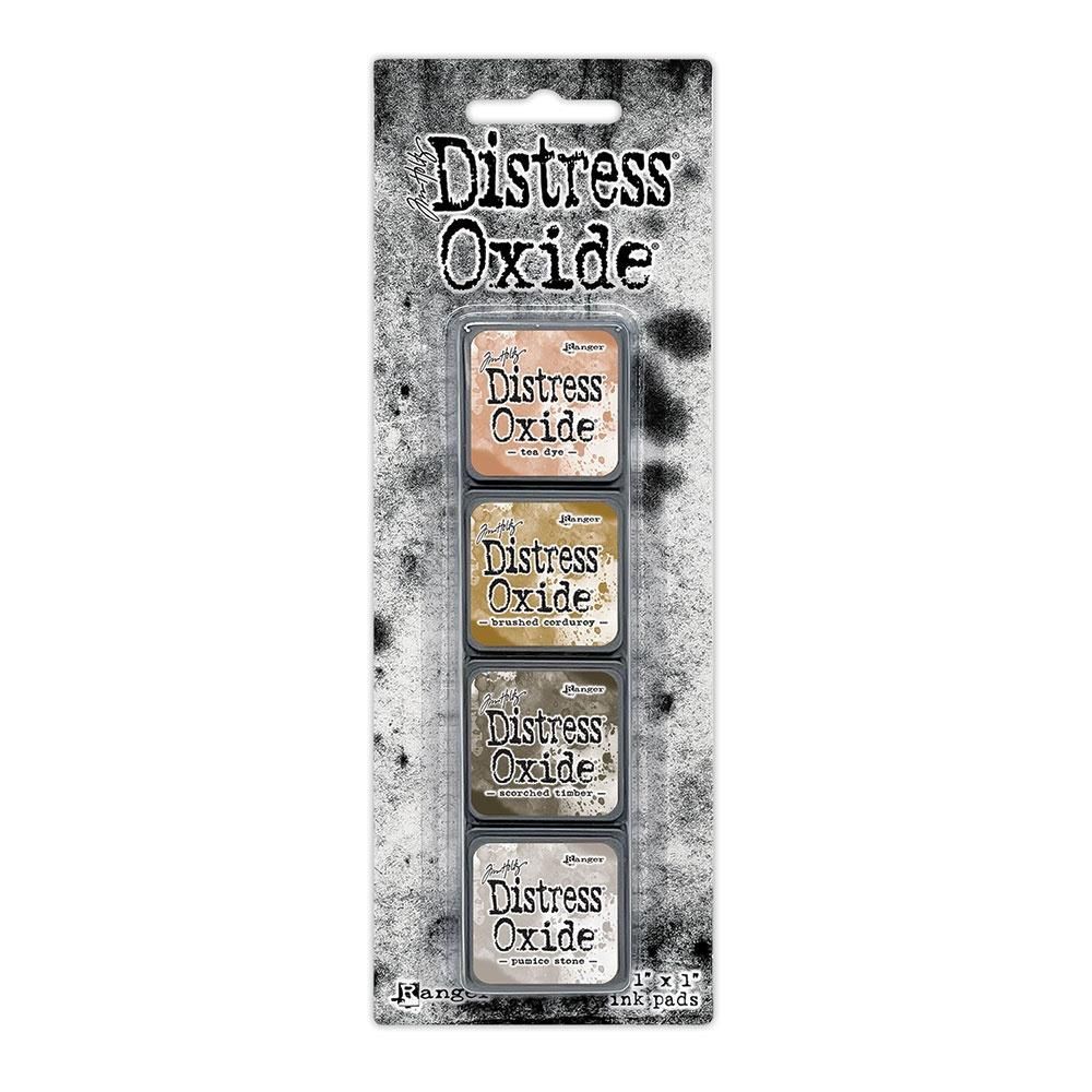 Ranger - Tim Holtz - Oxide - Mini ink Pads - Kit #18 - Browns