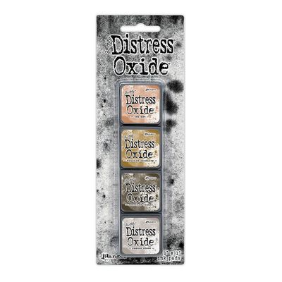 Ranger - Tim Holtz - Oxide - Mini ink Pads - Kit #18 - Browns