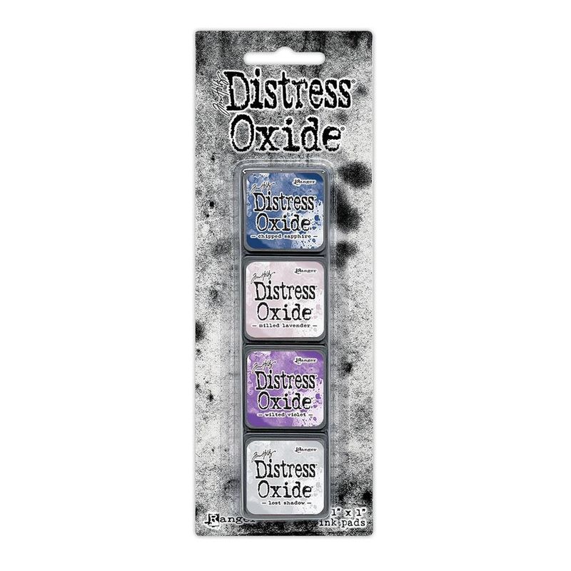 Ranger - Tim Holtz - Oxide - Mini ink Pads - Kit #17 - Purple