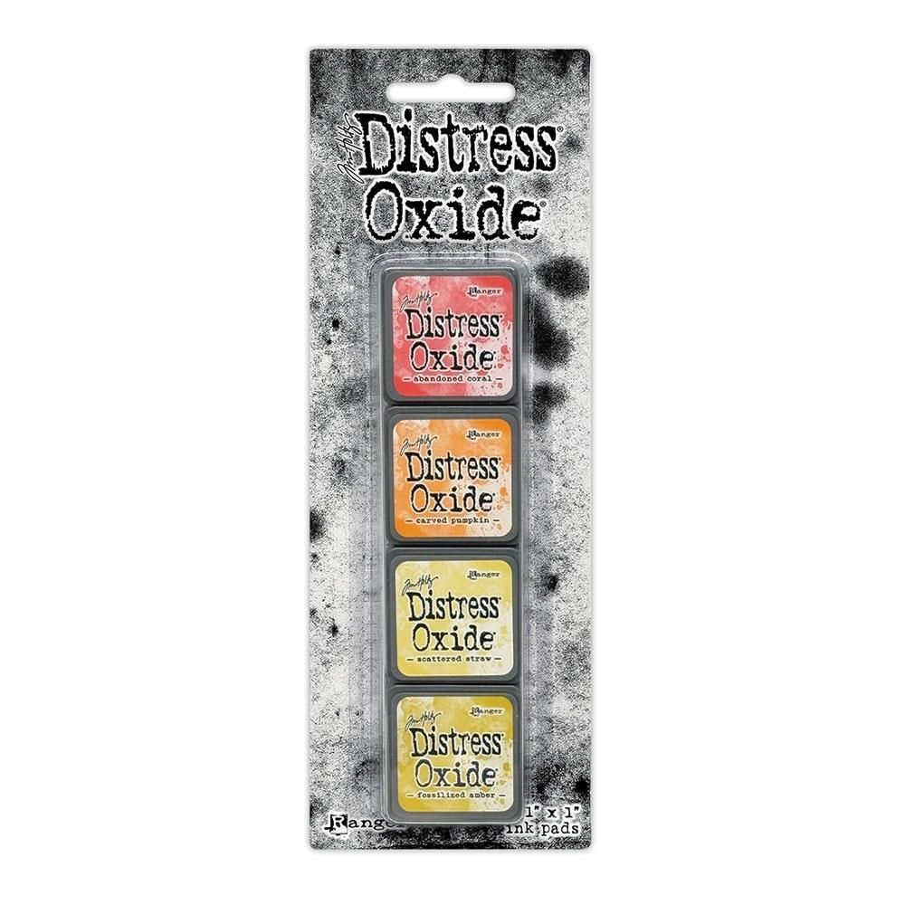 Ranger - Tim Holtz - Oxide - Mini ink Pads - Kit #14 - Orange/Yellow