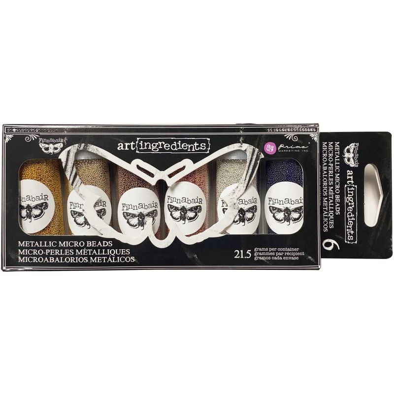 Prima Marketing - Finnabair - Art Ingredients - Metallic Micro Beads