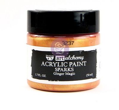 Prima Marketing - Finnabair - Art Alchemy - Sparks - Ginger Magic